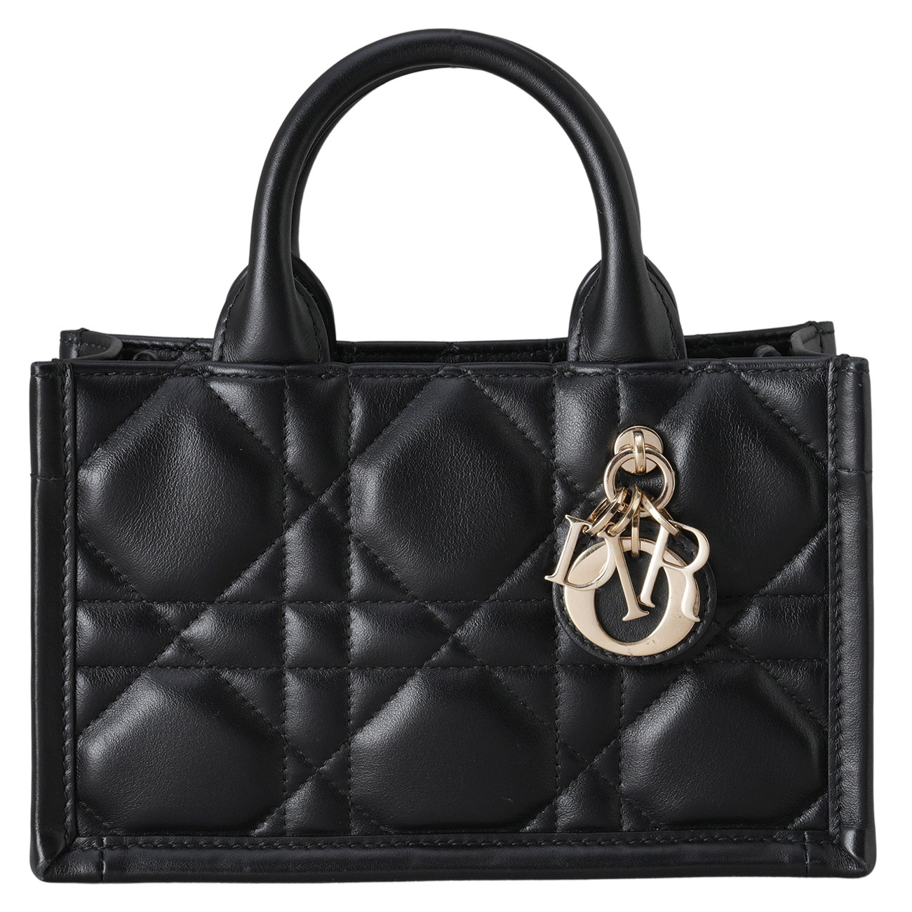 CHRISTIAN DIOR(USED)디올 레더 북토트 미니